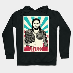 Vintage Retro Jey Uso Hoodie